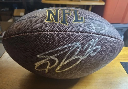 Saquon Barkley 26 Signed Autographed Wilson NFL Football Philadelphia Eagles COA