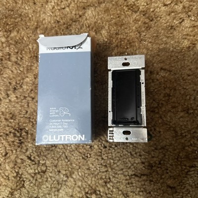 Lutron RRD-10D-BL RadioRA2 Maestro Dimmer 1000 Watt 120v Black Energy Saver