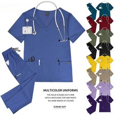Uniformes Medicos Dentist Nurse Work Clothes Women Medical Care Uniform Scrubs
