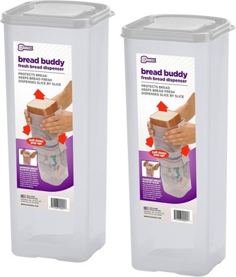 Bread Buddy Airtight Bread Stora Container- Slice by Slice