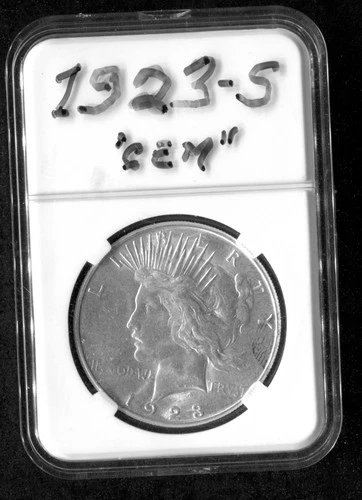 1923 S Peace Silver Dollar ■ GEM/BU --Better Date