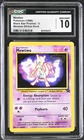 1999 Pokemon Movie Black Star Promo #3 Mewtwo CGC 10