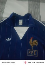 Maillot Vintage Michel Platini - Taille M - Vetements Peinturier Porté 5