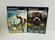Sony PlayStation 2 (PS2) God of War 1 & 2 W/Bonus Disc - Black Label: Tested!