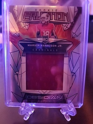 2024 Panini Obsidian Rookie Eruption Materials Marvin Harrison Jr.#ERM-MHJ 88/99