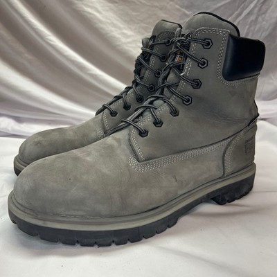 Timberland PRO Direct Attach 6 Inch Waterproof SoftToe Work Boots Grey A5MFA-13M