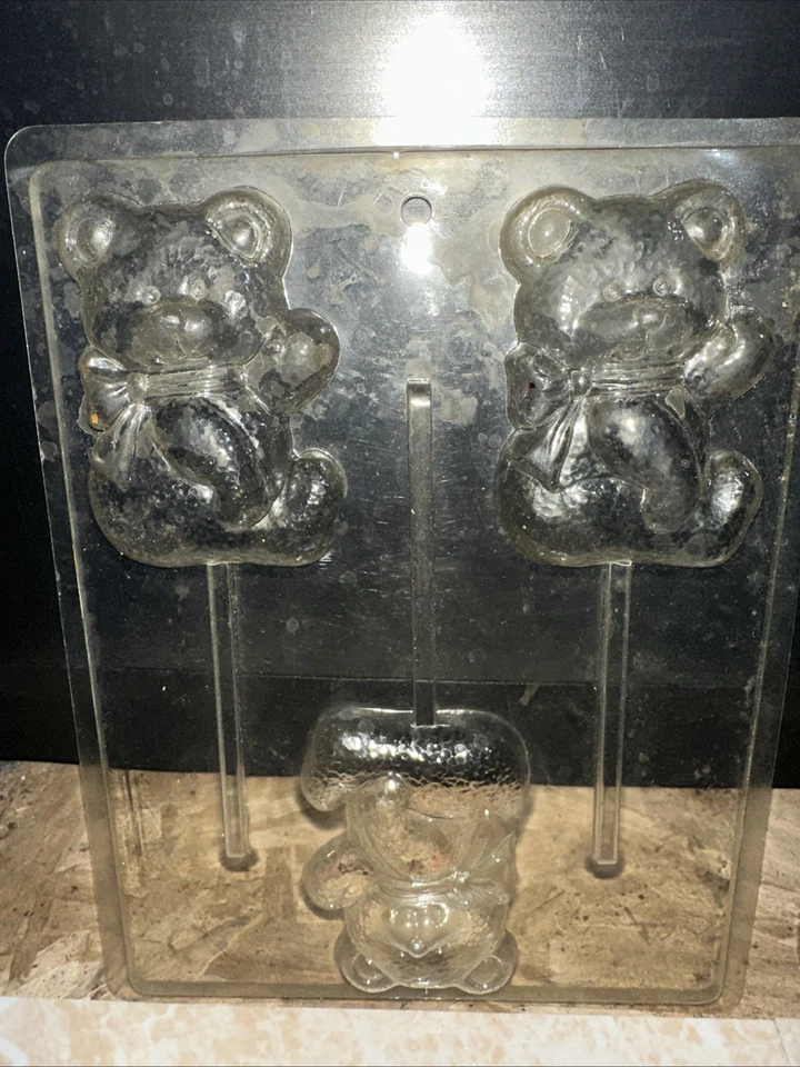 (2) Chocolate Lollipop Bear Molds  - Image 4 of 4