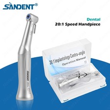 NSK Style SG20 Dental Implant 20:1 Reduction Contra Angle LowSpeed Handpiece