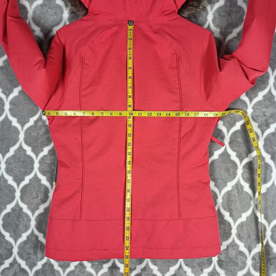 O'Neill Chaqueta de Nieve Mujer Pequeña Naranja Con Capucha Impermeable Abrigo de Esquí Invierno Foto 4 de 4