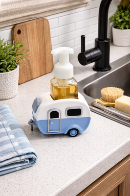 #ad Camper Foaming Soap Holder RV Bathroom Kitchen Sink Counter Decor $21.95