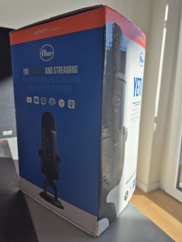 Blue Yeti USB microphone, black, rarely used - Bild 4 von 4