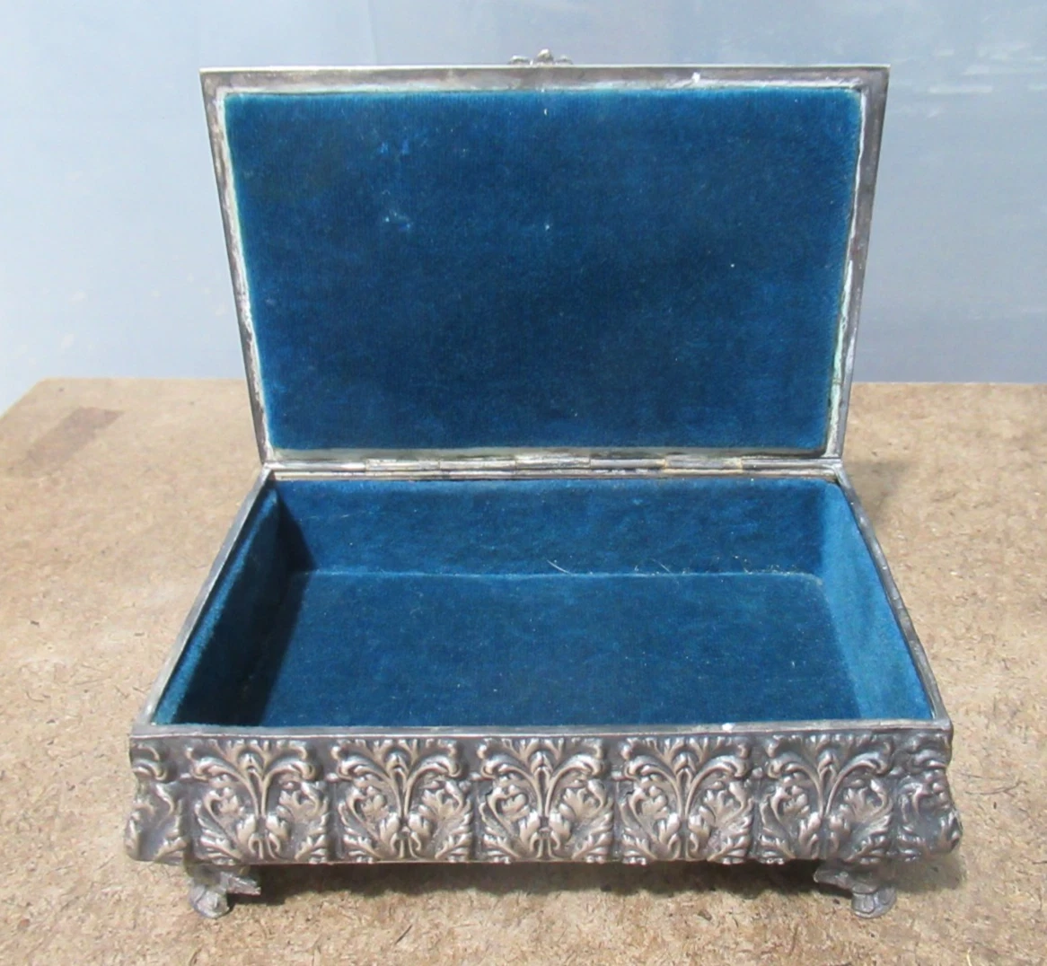 25+ Sterling Jewelry Box Antique Us Silver Boxes for sale