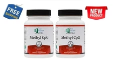 Ortho Molecular Products Methyl CpG 60 Capsules fast free shipping (Pack of 2)
