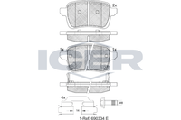 Bremsbelagsatz Hinten Lucas-Trw-System FüR Fiat Tipo 356 357 Kombi Ab 15->
