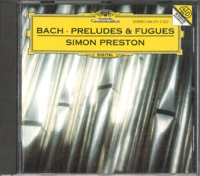 Bach Preludes & Fugues von Simon Preston  (CD, 1996)