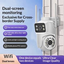 Outdoor Waterproof Dual Screen Camera With Wireless
