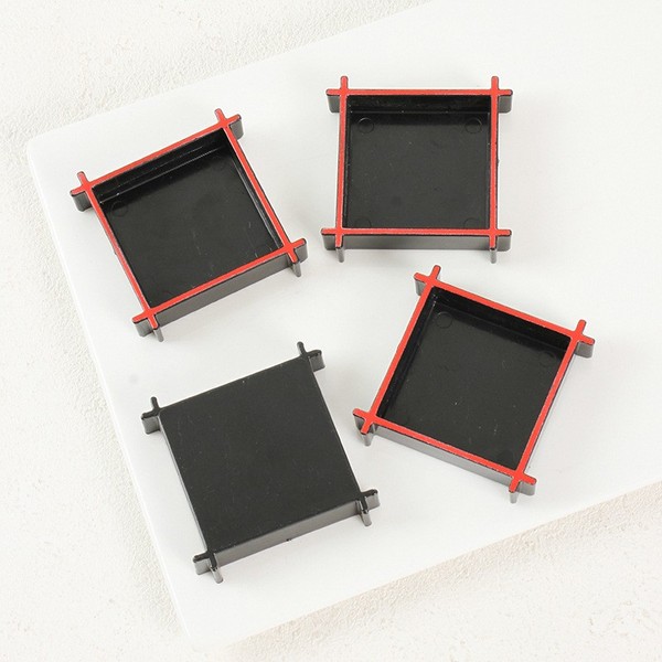 Bandeja de sushi 8 piezas miniaturas para casa de muñecas escala 1:6 para mercado