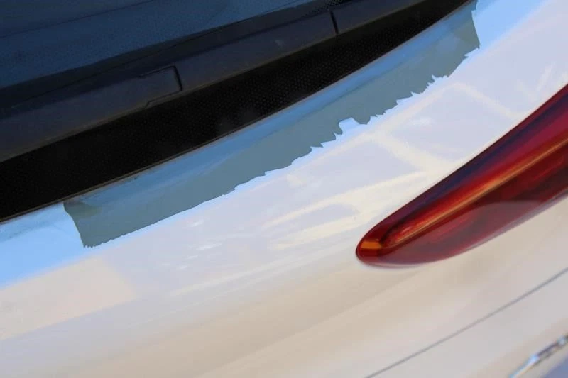 2018 HYUNDAI TUCSON TRUNK HATCH LIFTGATE WHITE PDW Foto 3 de 4