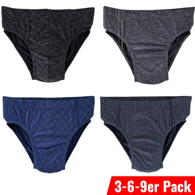 Herren Slips Unterhosen Baumwolle Slip Farbmix Premium Qualität Größe S bis XXL
