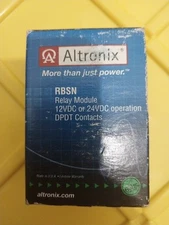 Altronix RBSN Relay Module 12vdc Or 24vdc Operation DPDT Contacts