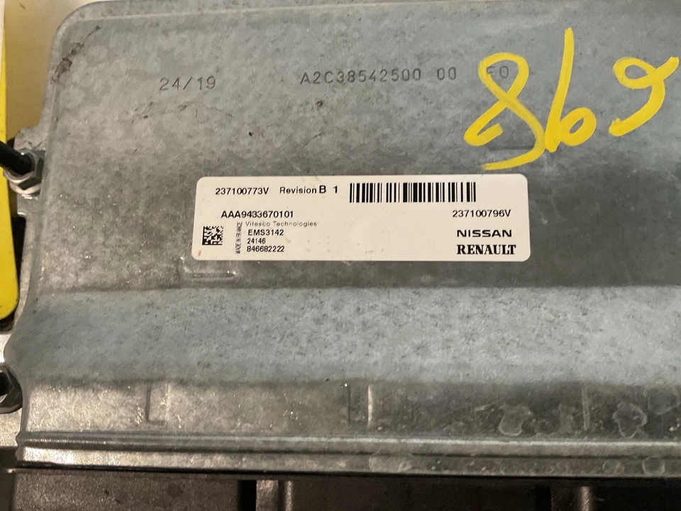 CENTRALINA MOTORE PER DACIA Sandero Stepway Serie 237100796V 237100773V AAA9433 - Immagine 4 di 4