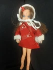 6” Vintage Mattel Barbie Tutti Doll 1960's Original Brunette Body As Is J2