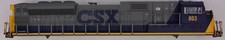 Lionel 28203-2 803 SD80 Mac CSX Lion Master Shell