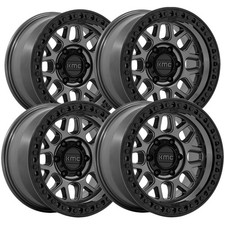 Set Of 4 Kmc Km549 Grs 17x9 8x170 18mm Gunmetal Wheels Rims 17 Inch Set Of 4 Kmc Km549 Grs 17x9 8x170 18mm Gunmetal Wheels Rims 17 Inch