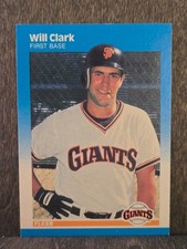 1987 Fleer #269 Will Clark Rookie San Francisco Giants C