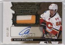 2016-17 Fleer Showcase Hot Prospects Autos /135 Oliver Kylington Patch Auto 07il