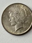 1922 Peace Silver Dollar Ungraded Circulated
