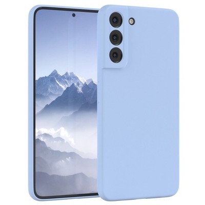 Für Samsung Galaxy S22 Plus 5G Handyhülle Silikon Case Hülle Schutz Cover Blau