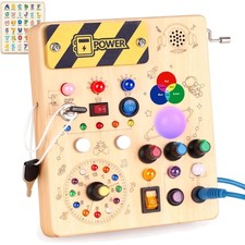 Spielzeug Holz Activity Board Baby Motorik Lernspielzeug Kinder