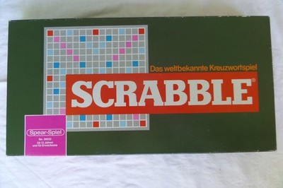 Das Original Scrabble von Spear Spiele, vollständig, guter Zustand