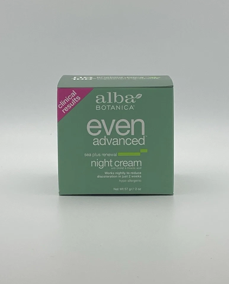 Crema de noche Alba Botanica sea plus renovación 2. Oz (Pack de 1) Foto 2 de 4
