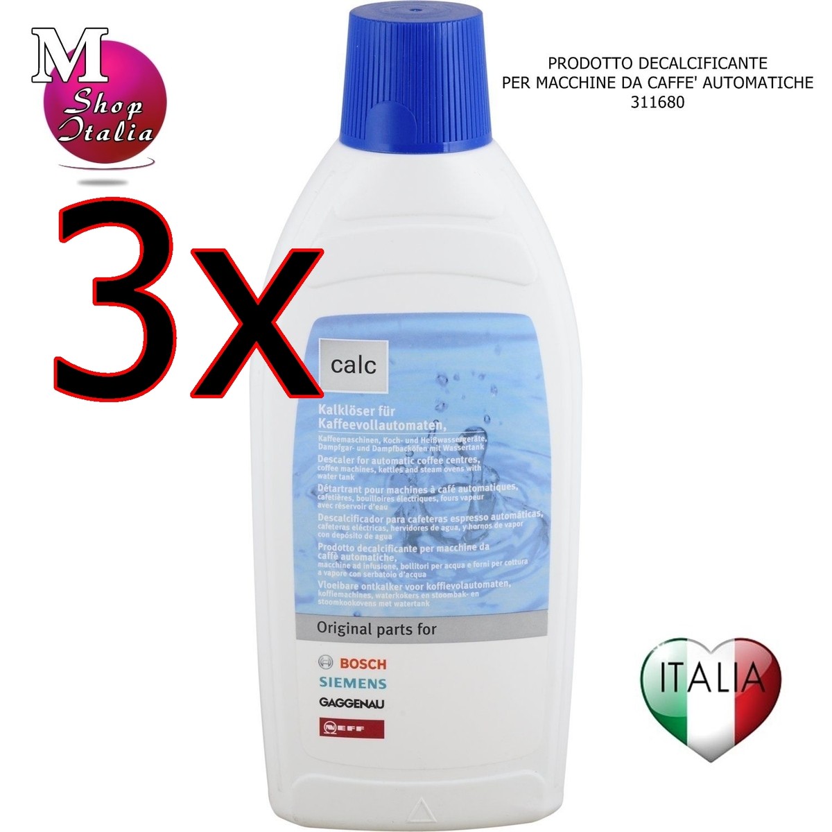 Decalcificante Macchina Caffè DECALCOFFE 500ml | Compatibile DeLonghi, Nespresso, Dolce Gusto | Universale - Foto 8