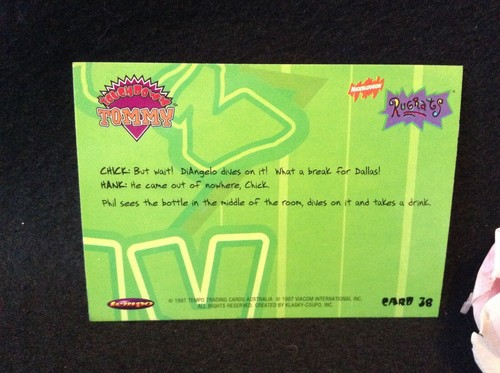 1997 - Tempo - Nickelodeon Rugrats - Limited Edition, Insert & Base Cards - Picture 72 of 150