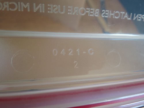 Sterilite Food Storage Ultra Latch 16 C/128 ozClear BPA Free Container Red Trim - Picture 13 of 18