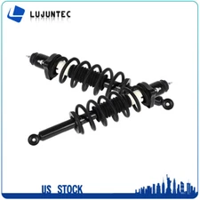 Set (2) Rear Struts With Coil Spring For 2009-2010 Dodge Journey 2.4L 3.5L