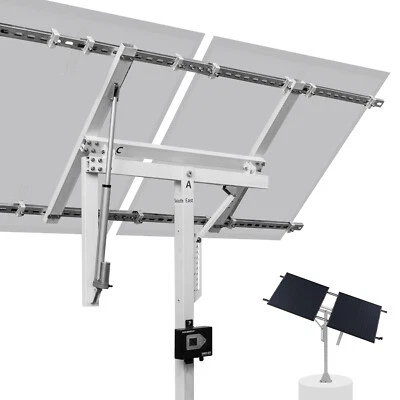 ECO-WORTHY Solar Tracker Single Axis mit Tracker Controller für Solarmodul Tracking System