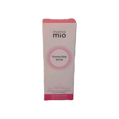 Mama Mio Tummy Rub Scrub Omega-Rich Gentle Exfoliator w/Vitamin E 6.0 fl oz