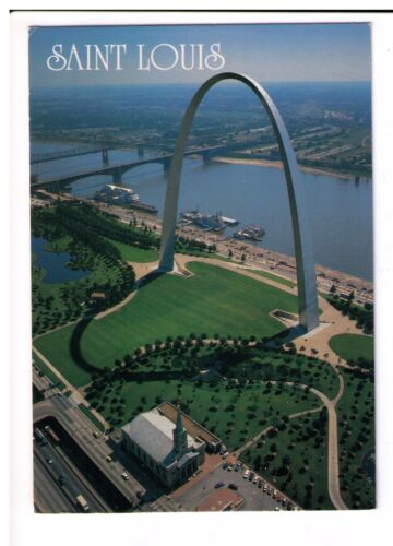 Postcard: Jefferson National Expansion Memorial, St Louis, Missouri, USA - Afbeelding 1 van 2