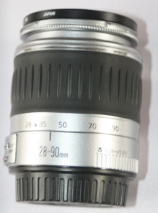Canon EF 28-90mm F 4-5.6  mark 2 silver Lens VGC EOS digital or Film RARE