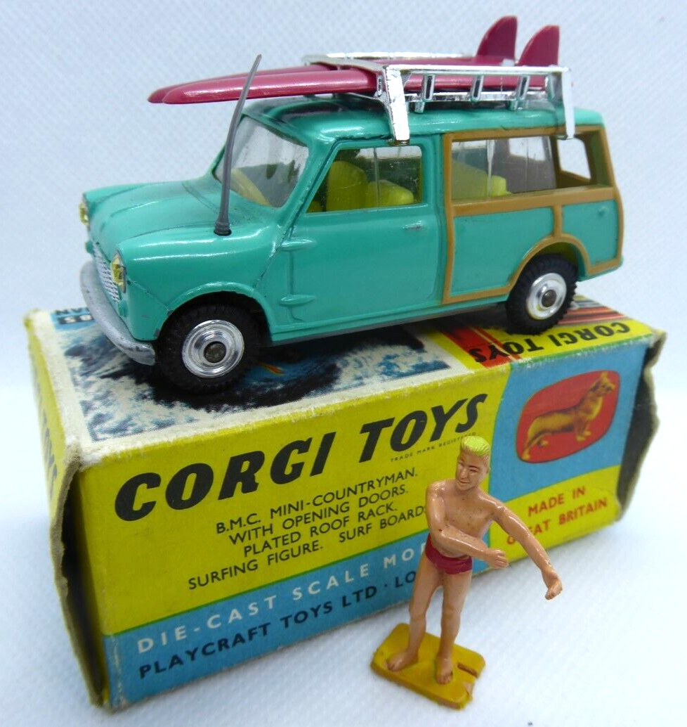 コーギートイズ　ミニカントリーマン サーファー　４８５ BMC Mini Countryman (485) – Corgi Model Club USA