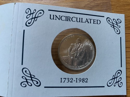 The George Washington Silver Commemorative Half Dollar Coin 250th Anniversary - Picture 7 of 21