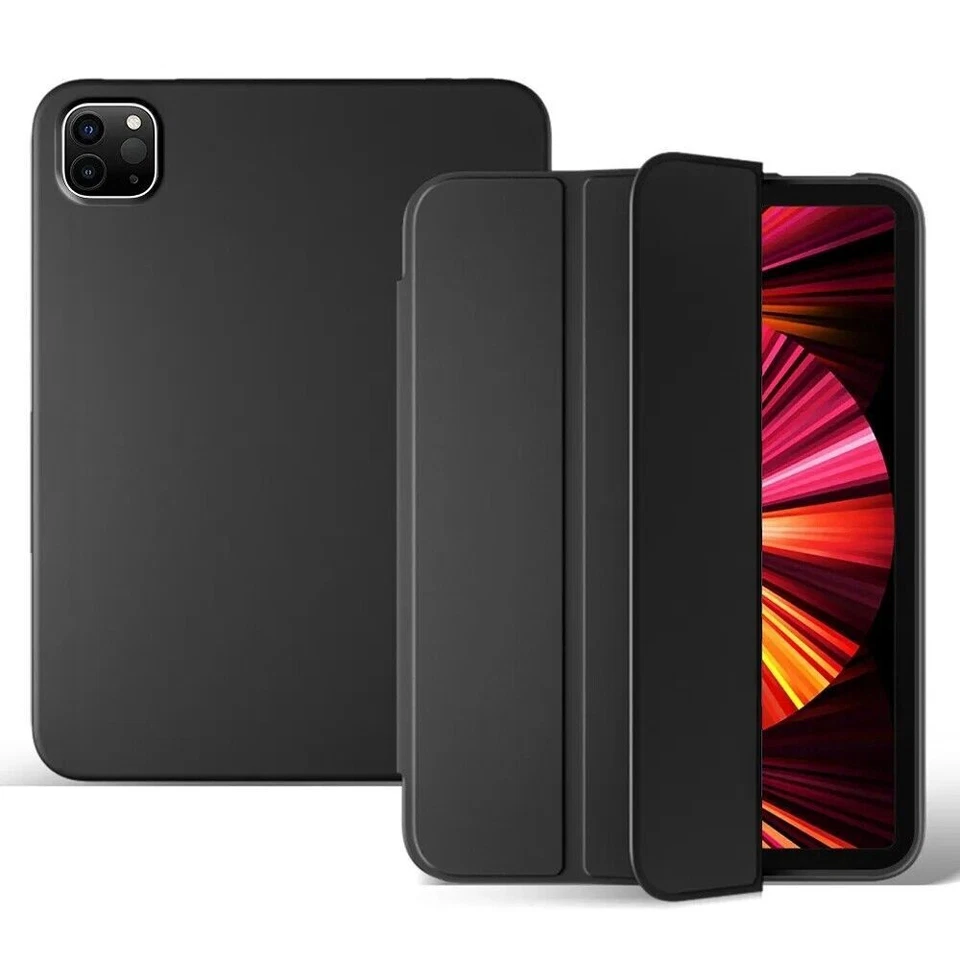 For iPad 5/6/7/8/9/10th Generation Air 4 5th Pro 11 Mini Smart Case Stand Cover - Image 4 of 4