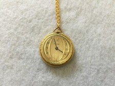 Swiss Made Ferel Mechanical Wind Up Necklace Pendant Watch