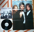 Paul McCartney And Wings London Town Vinyl UK 1978 MPL 1st Press LP And Poster
