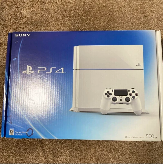 Sony PlayStation 4 PS4 500GB White Game Console Full Aceessories Free  Shipping