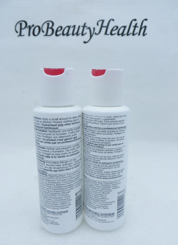 PAUL MITCHELL Flexible Style SUPER SCULPT Styling Glaze 3.4 oz 2 bottles - Image 2 of 2